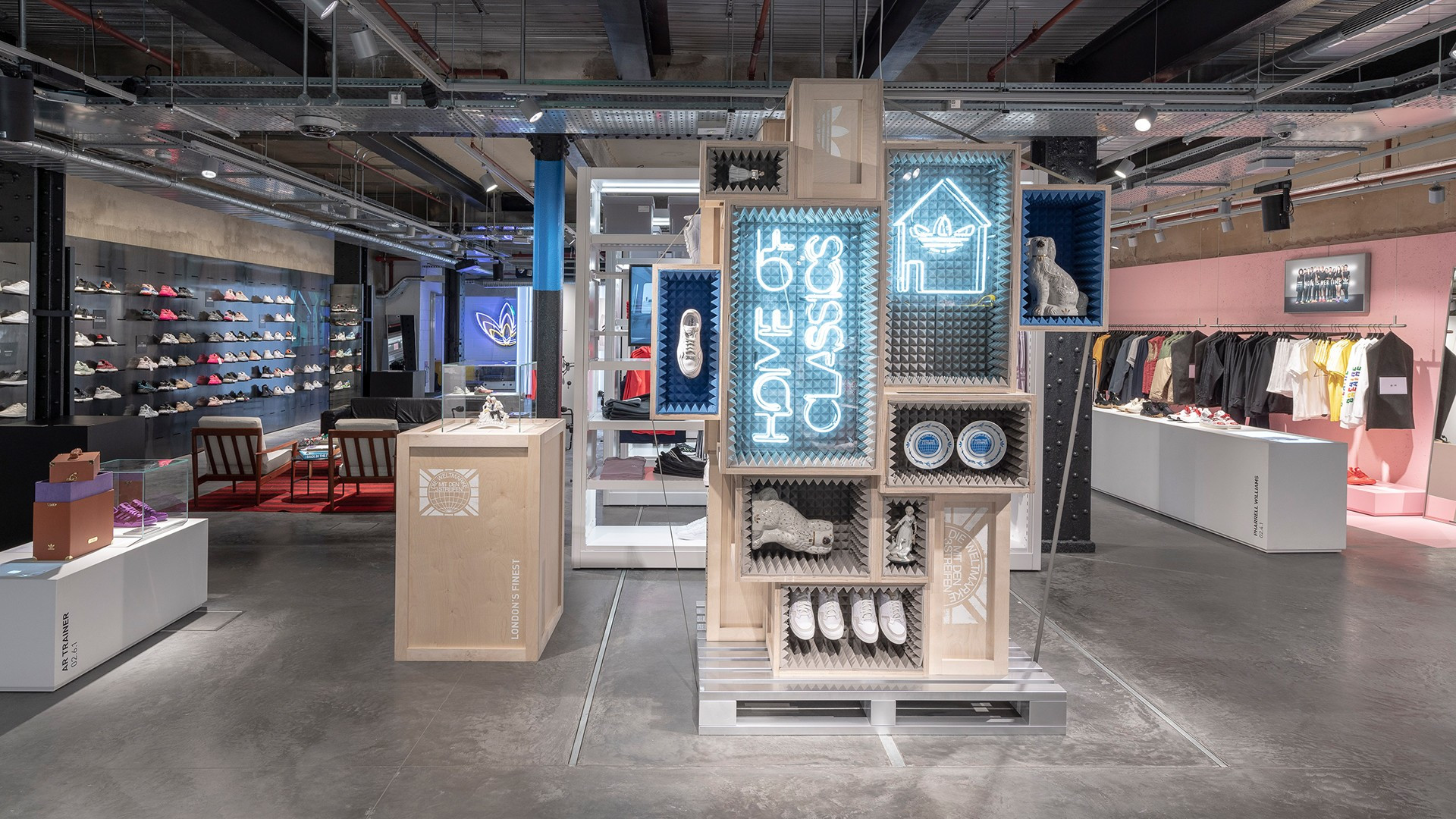 Adidas store London Oxford street